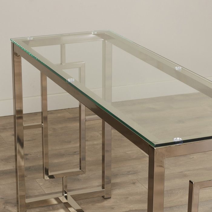 Khung chân kệ console inox - ảnh 12
